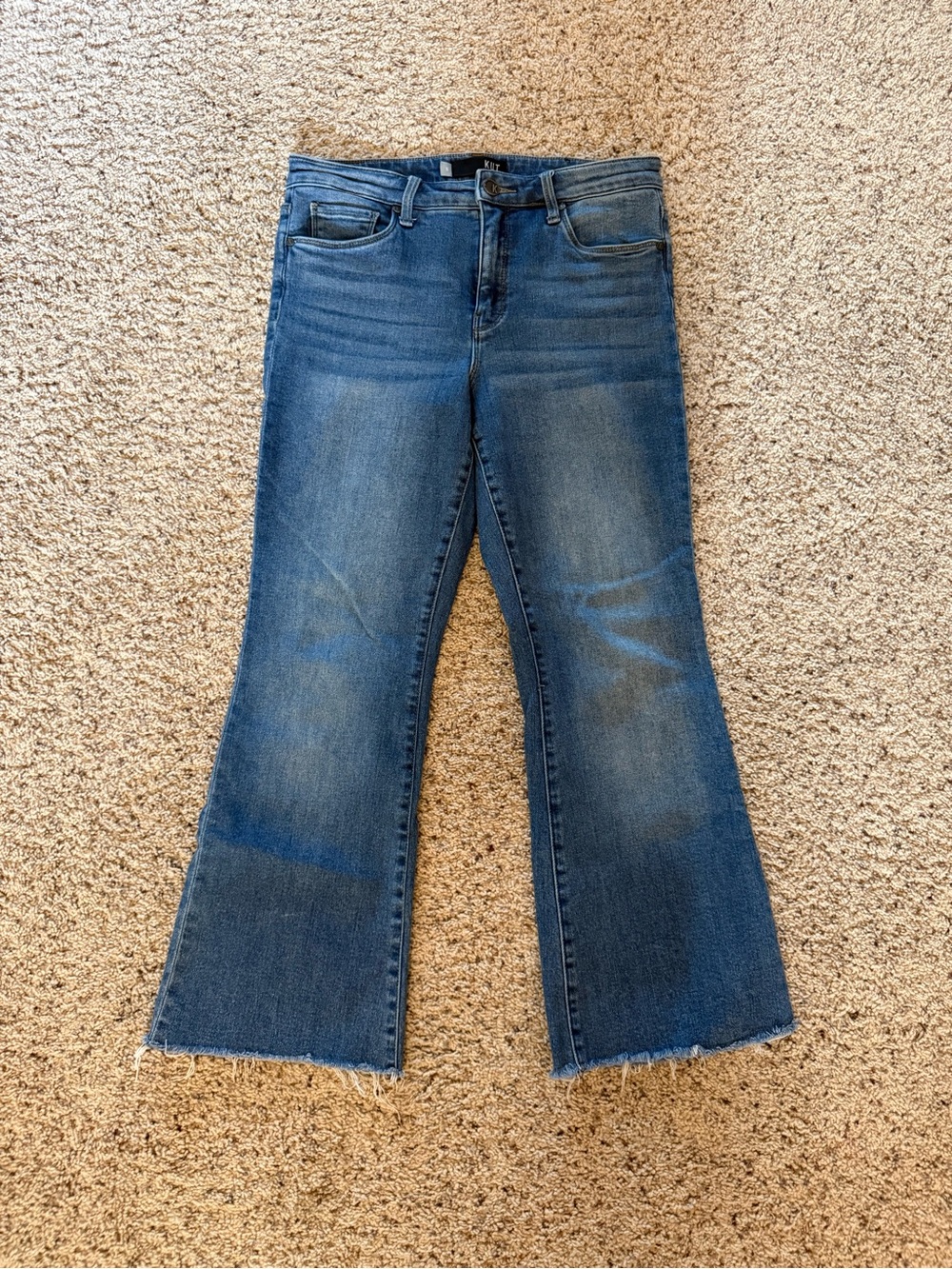 KUT from the Kloth High Rise Flare Jeans